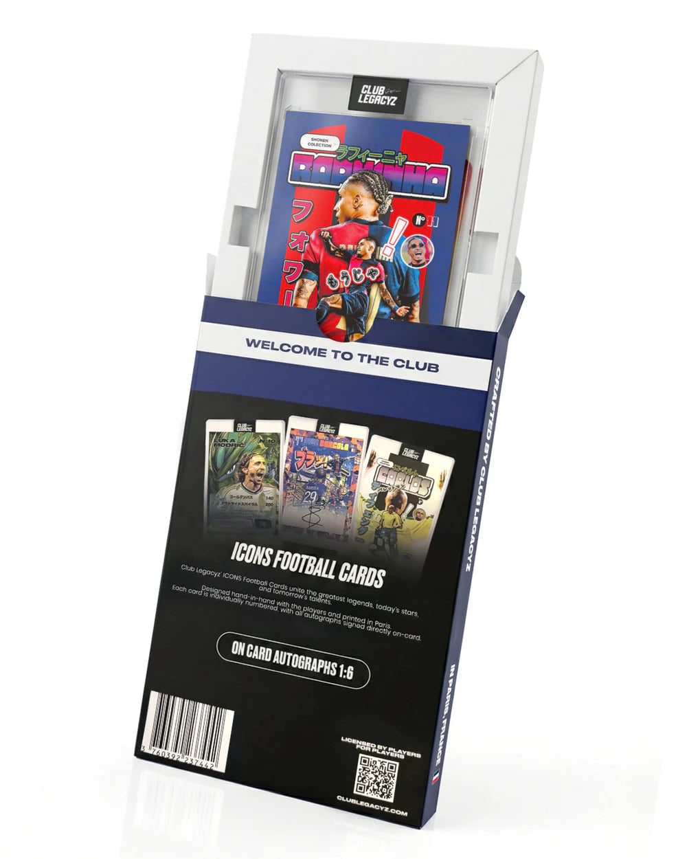 Display Icons Football Cards + 1 Minibox Icons Football Cards OFFERTE