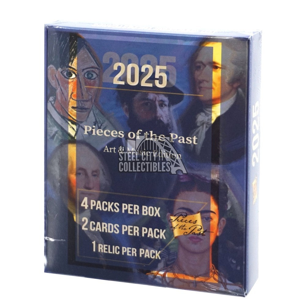 2025 Pieces of the Past Art & Music Edition: 4 Relic Cards/Box