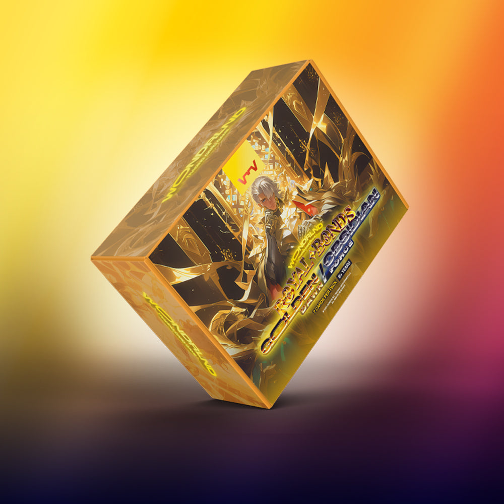 Boite de 20 Boosters - WONDRLND - Royal Bonds : Golden Dawn/Obsidian Force