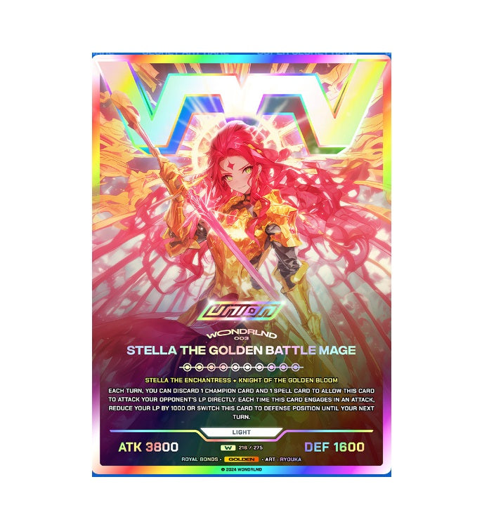 Boite de 20 Boosters - WONDRLND - Royal Bonds : Golden Dawn/Obsidian Force