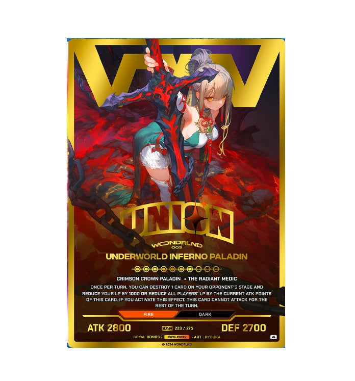 Boite de 20 Boosters - WONDRLND - Royal Bonds : Golden Dawn/Obsidian Force