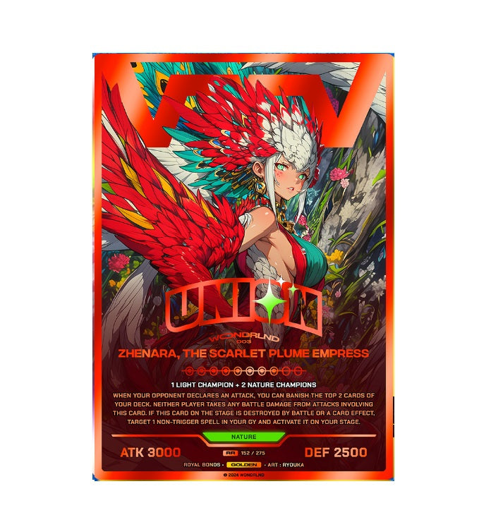 Boite de 20 Boosters - WONDRLND - Royal Bonds : Golden Dawn/Obsidian Force