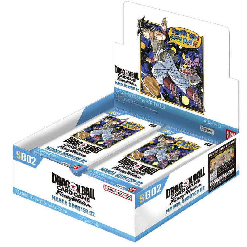 Boite de 24 Boosters - Manga Booster Pack 02 - SB02 - Dragon Ball Super CG Fusion World - EN